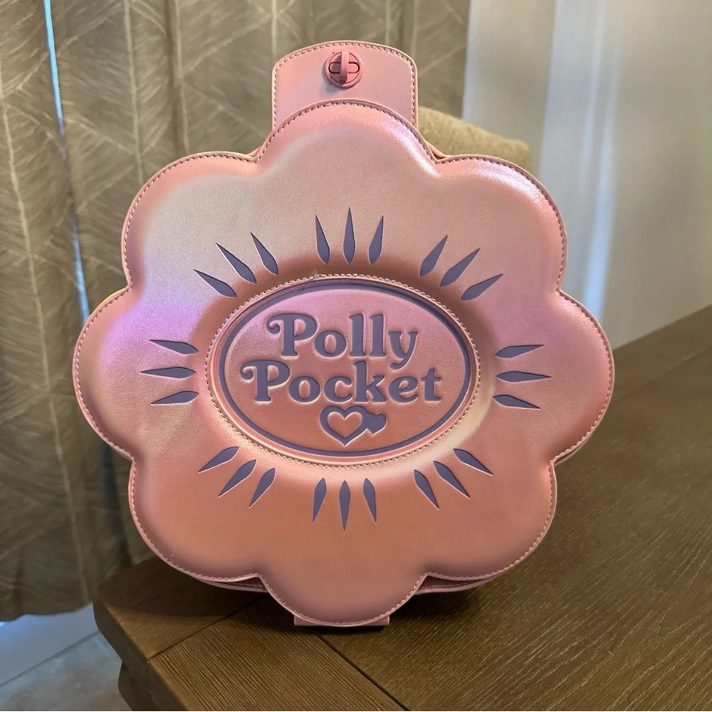 NWT Loungefly‎ Polly Pocket Compact Playset Figural Mini Backpack
